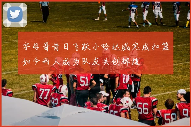 字母哥昔日飞跃小哈达威完成扣篮如今两人成为队友共创辉煌