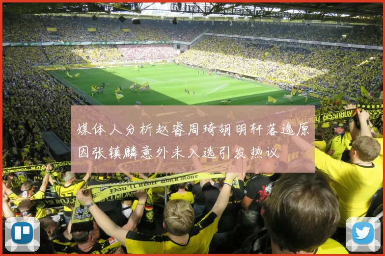 媒体人分析赵睿周琦胡明轩落选原因张镇麟意外未入选引发热议
